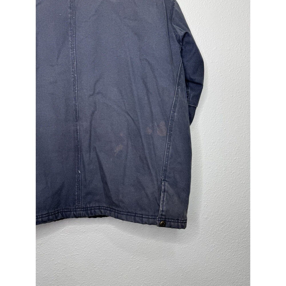 VTG Walls Blizzard Pruf Canvas Jacket Mens Large Chore Barn Work Distressed Coat - Picture 11 of 16